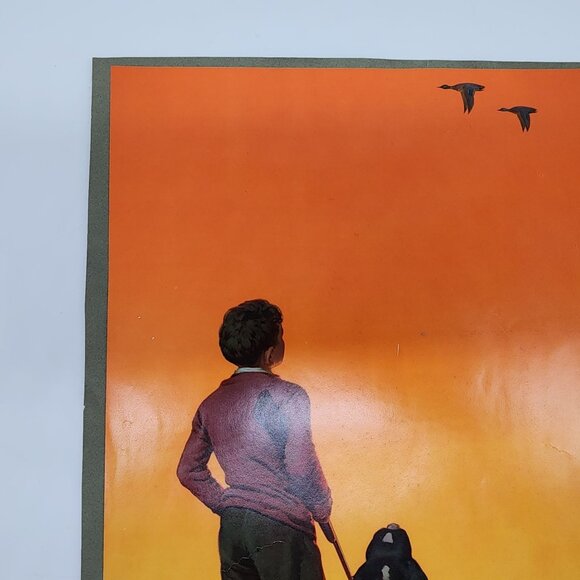 Days End Print Child with Dog Picture 11"x17" by Frederic Stanley - Picture 2 of 11